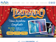 Tablet Screenshot of plazashoppingitu.com.br